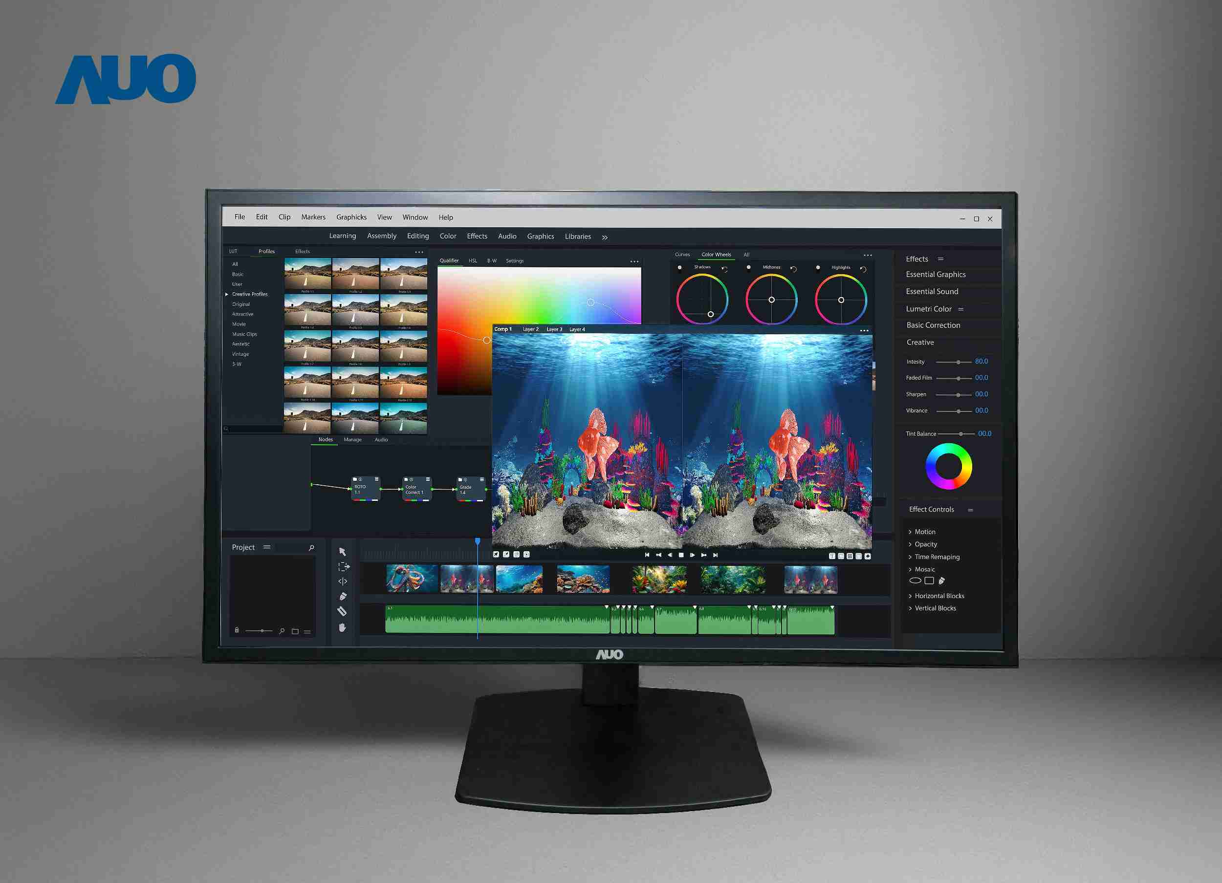 尊龙集团开发32吋2D/3D专业桌上型显示器，，，拥有8K4K超高分辨率，，，，并以低串扰算法优化3D显示效果，，，，搭载自动眼球追踪功能，，，，能实时调整3D图像，，，进行实时2D与3D无缝共存窗口，，提供图像设计工作者突破二维接口的崭新工作氛围与效率